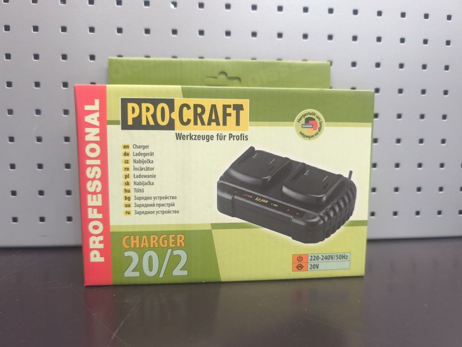 Зарядний пристрій Procraft Charger20