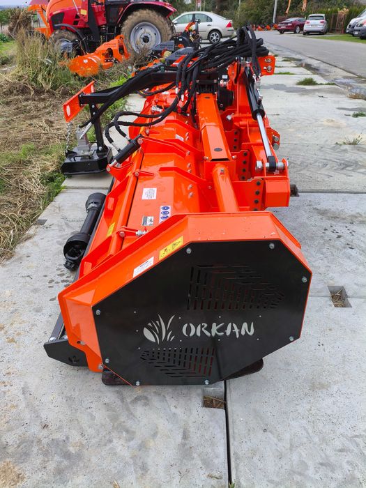 Kosiarka 5m Mulczer ORKAN HUSARYA 5m bijakowa składana do Kukurydzy