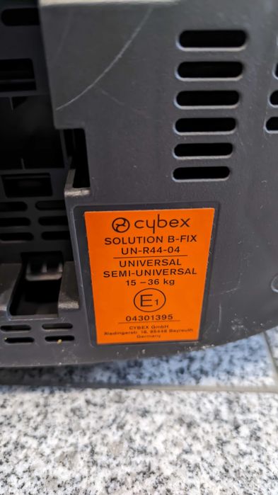 CYBEX Fotelik samochodowy Silver Solution B-Fix (Szary)