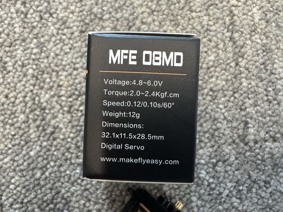 MFE servo сервопривід Make Fly Easy