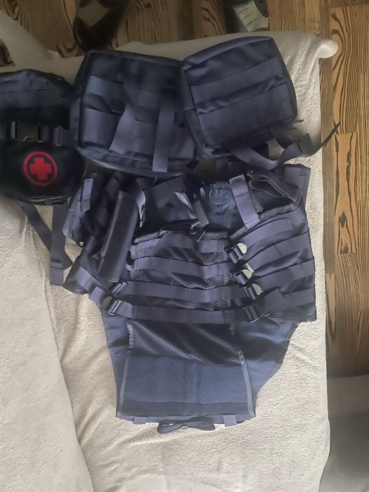 Kamizelka taktyczna granatowa