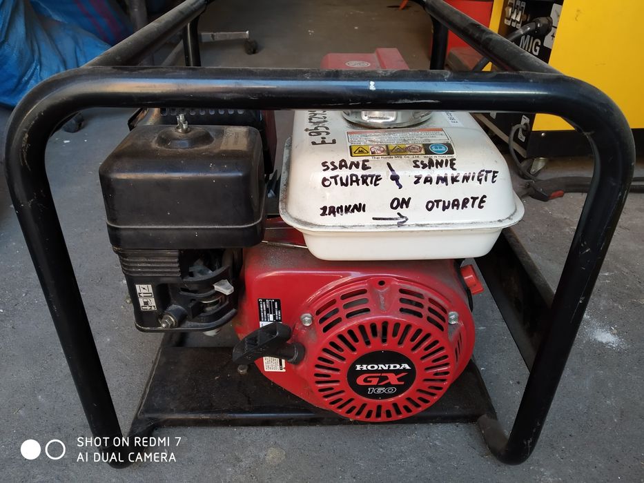 Agregat prądotwórczy typu Honda