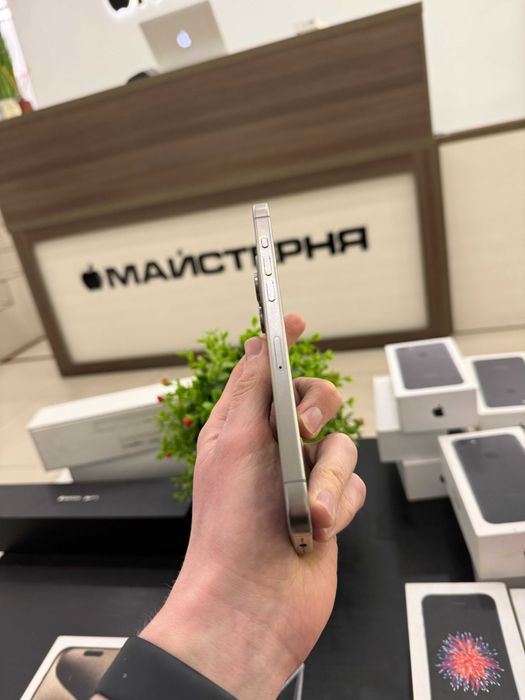 iphone 15 pro max 256 gb Natural Фізична сім Гарантія від магазину