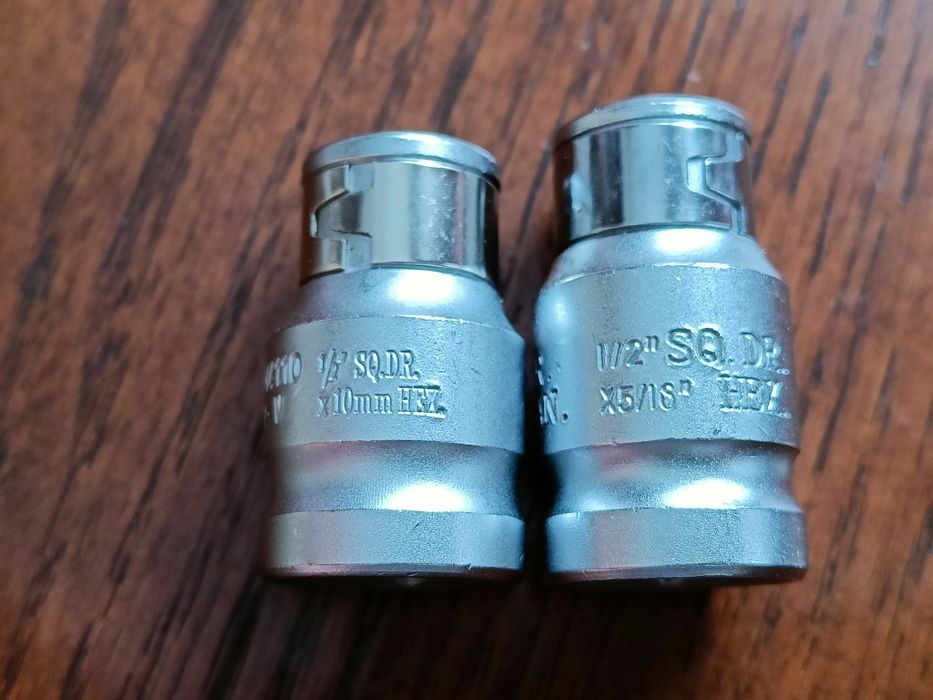 Ударные головки 1/2" Cr-Mo, переходники.