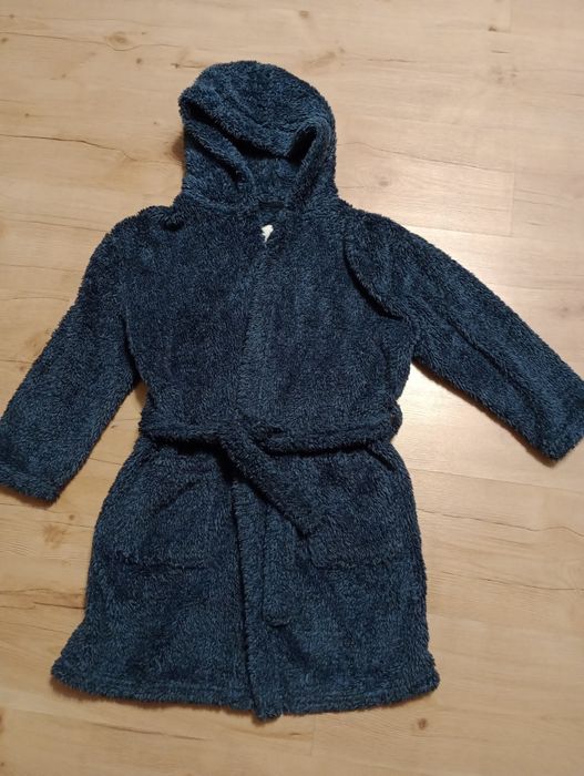 Szlafrok next granatowy 128