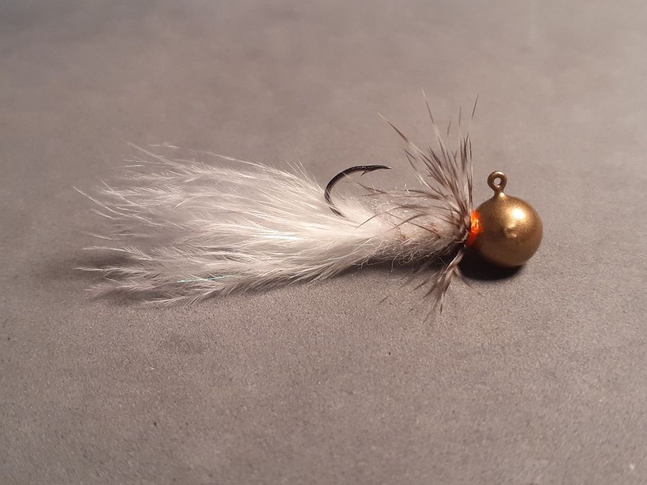 Jigi White Marabut / Pink / Black / Przynęty Pstrąg / Okoń