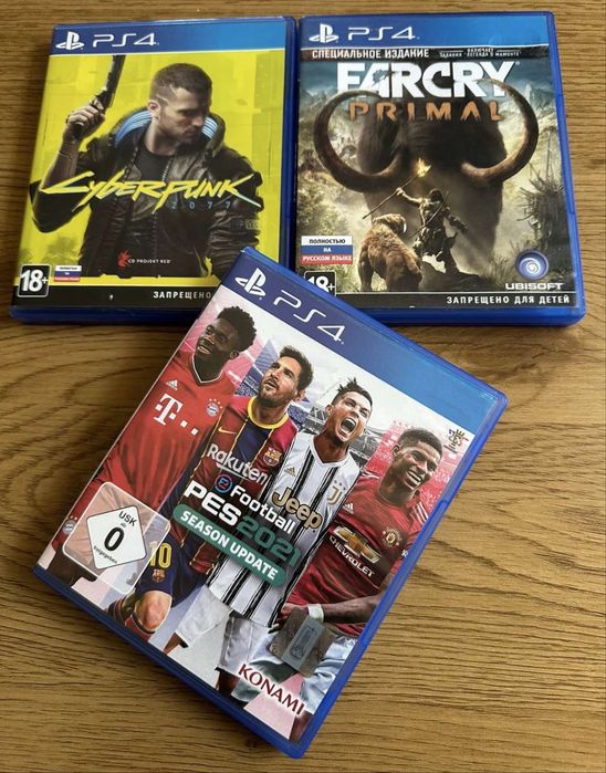 Ігри для Sony PS2/PS3/PS4: Resistance FEAR PES 2021, Cyberpunk 2077, Harry Potter, Tekken Assassins Creed Изгой, Черный Флаг Call of Duty WWII