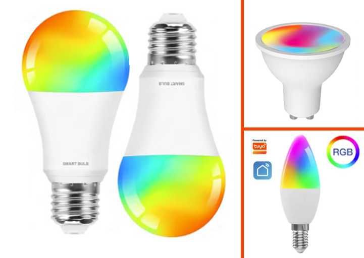 Розумна лампа WI-FI Bluetooth E27 GU10 E14