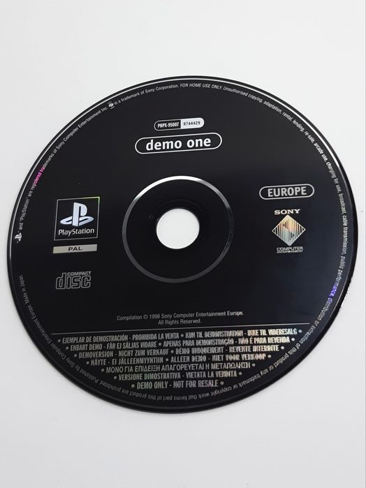 Demo One - Europe (PlayStation)