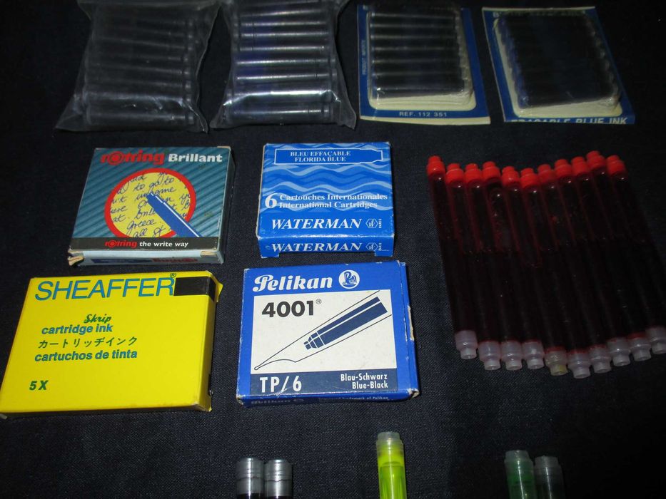 Recargas Tinta Permanente Parker Pelikan