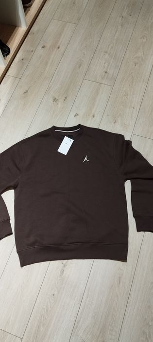 Męska bluza Jordan Brooklyn Fleece crewneck NBA vintage skate rap hip-hop OG