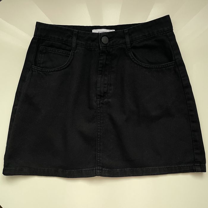 Spódnica jeansowa mini Reserved