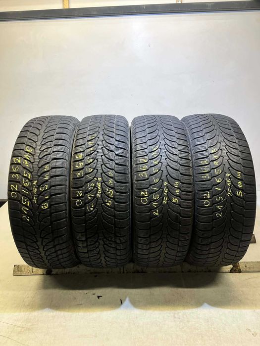 4x 215/65R16 Bridgestone Blizzakk LM-80 EVO 98H OZ362