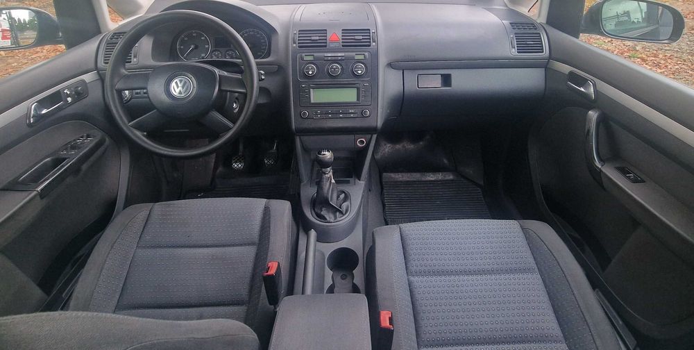 Volkswagen Touran 1.9 TDi NOWE SPRZĘGŁO105KM 2004r Klima 1wł od 12 lat