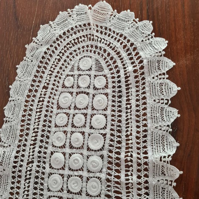 Naperon vintage em renda de Bilros