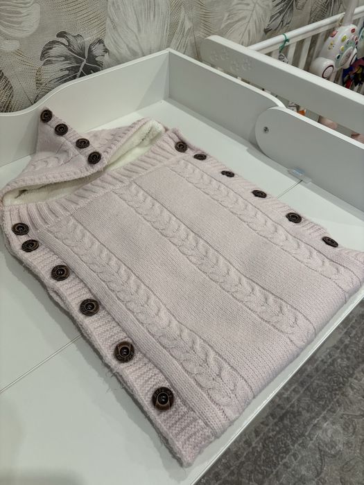 Конверт в коляску для дівчинки