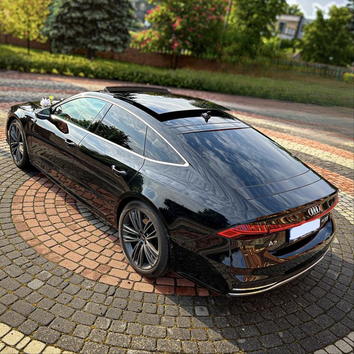 Audi A7 S-line Quattro do ślubu z kierowcą | wesele