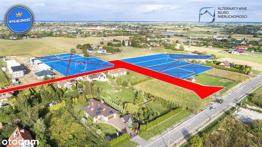 Działki budowlano-usługowe ul. Krępiecka Świdnik