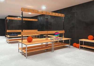 Banco Balneario Vestiario C/ Costas Cabides P/ GINASIO/ESCOLAS/FÁBRICA