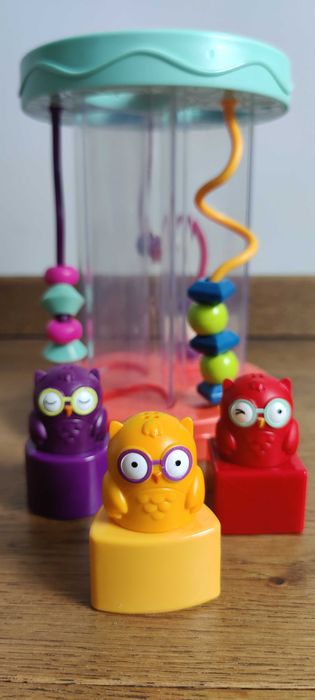 B.TOYS Sorter kształtów z dźwiękiem Hooty-Hoo sowy