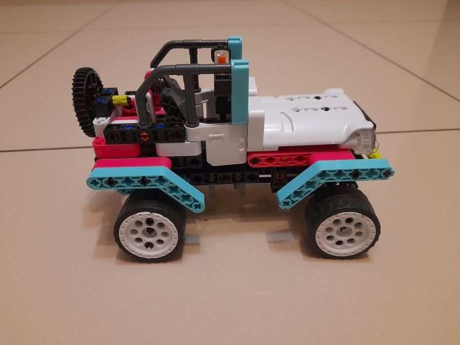 Klocki lego CLementoni Jeep Safari 50123 labolatorium mechaniki