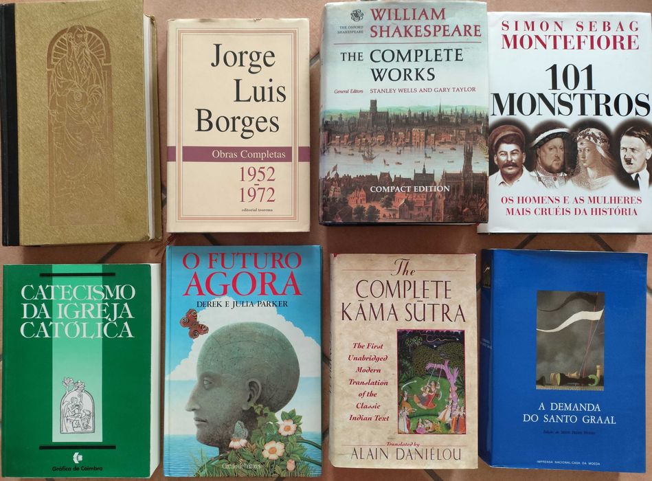 Livros de vários autores em excelente estado