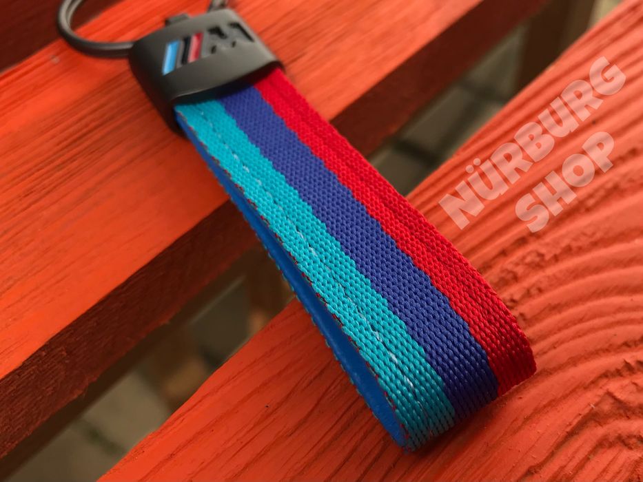 Брелок на ключи БМВ М BMW M триколор