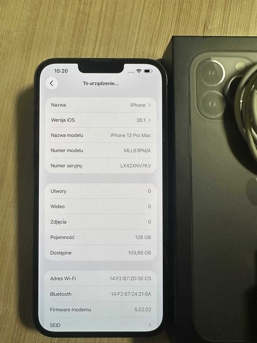 Iphone 13Pro Max 80% kondycji stan idealny