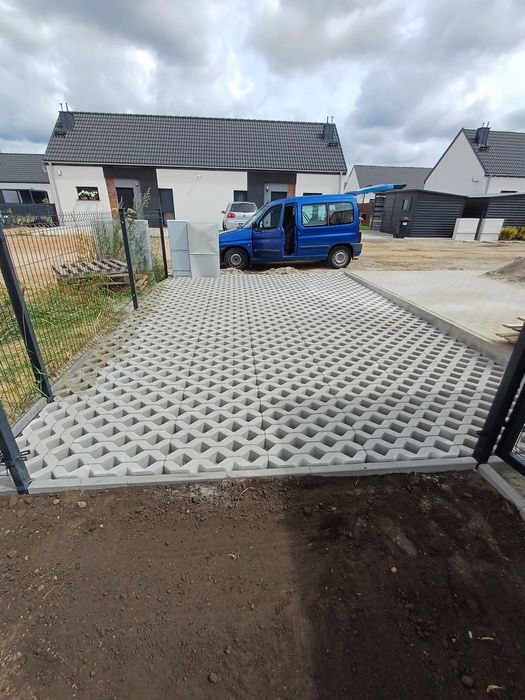 Usługi brukarskie prace brukarskie ukladanie kostki M-Bruk Śrem I okolice