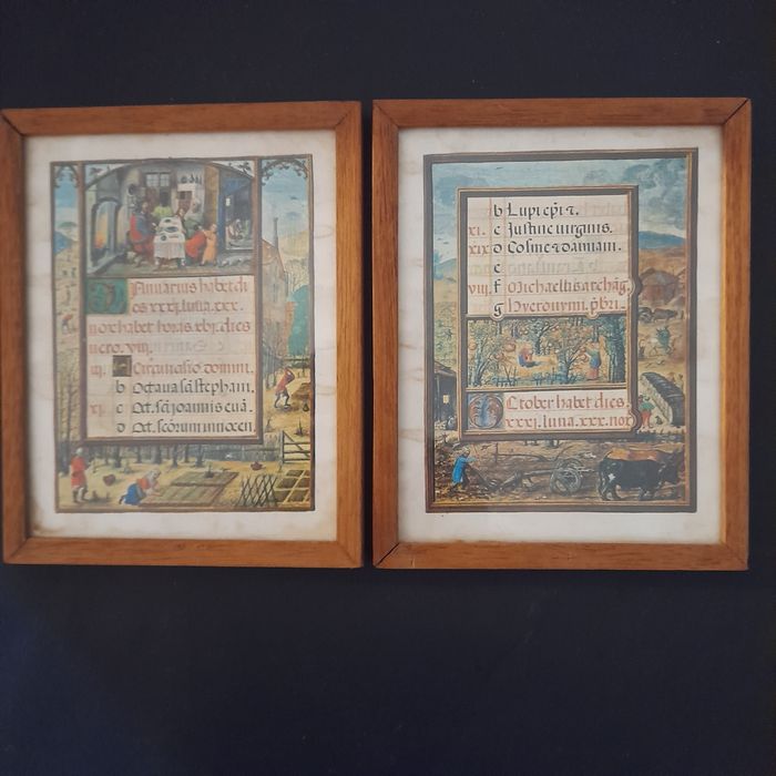 Gravuras antigas de Iluminuras.