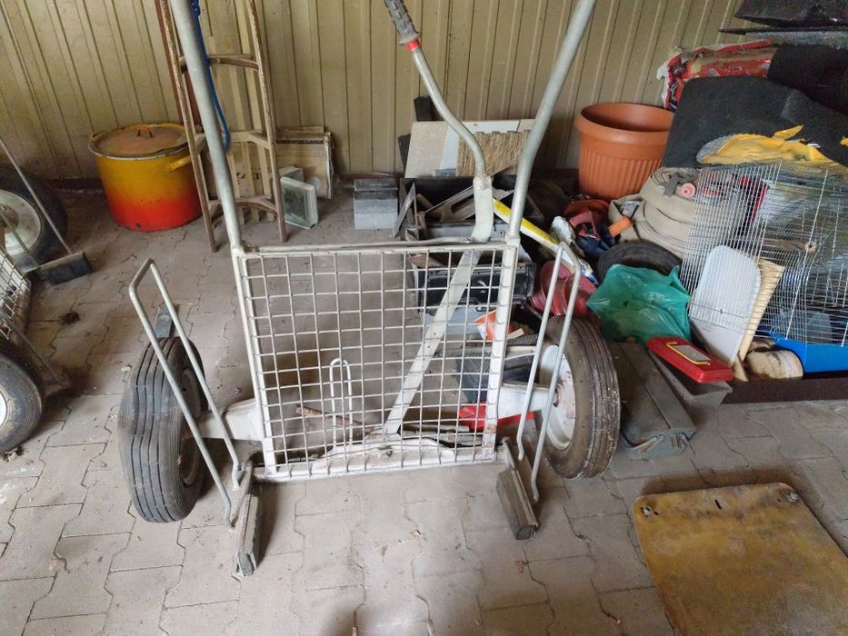 Wózek transportowy do kostki brukowej dwie sztuki