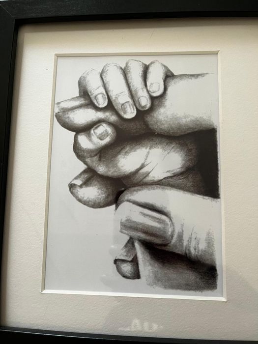 Moldura com 3 fotos