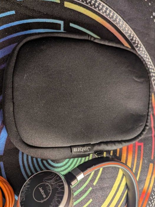 Повний комплект: Jabra Evolve 65 бездротова (адаптер+кабель+чохол)