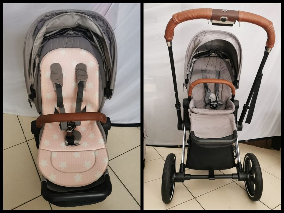Cybex Priam 3w1 wózek gondola  piękny zestaw