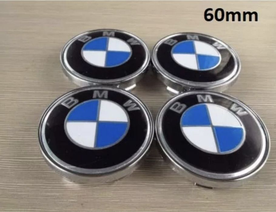 Centros de roda bmw 60 e 68mm