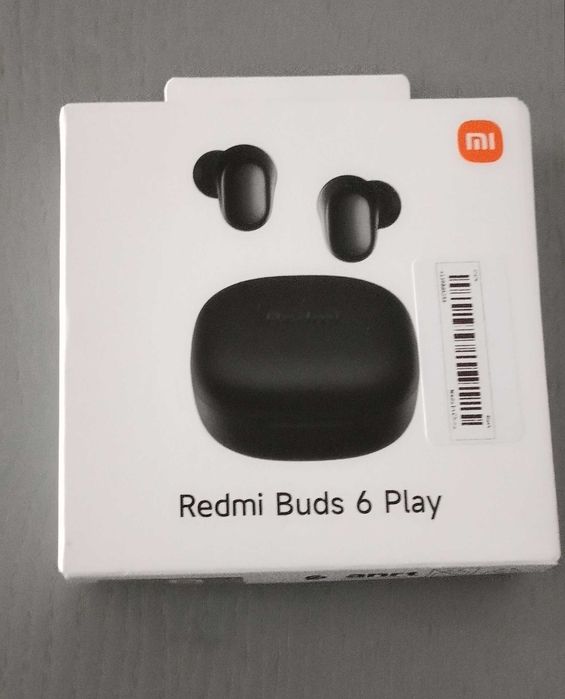 Fones Xiaomi redmi 6 Buds novos na caixa pretos.