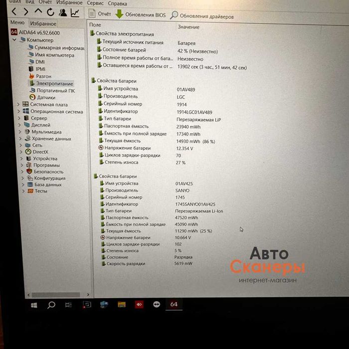 Ноутбук Lenovo T470 c VNCI 6154A VAG (ODIS Service/Engineering) 2023