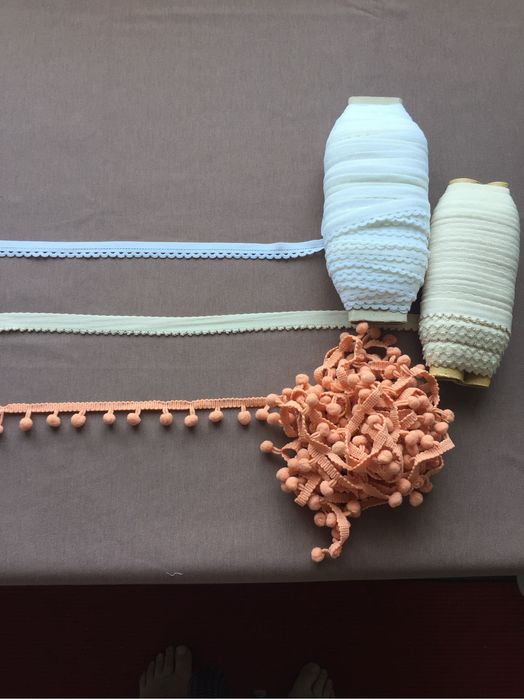 Эластичная тестма для нательного белья, резинка