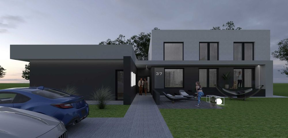 DOM PRZY LESIE - 370 m² pow. działki 1924 m²