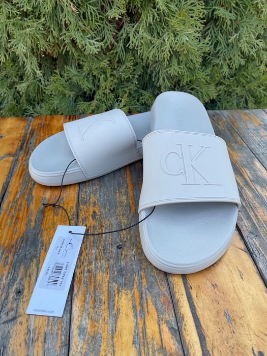 Шлепанцы calvin klein (ck slide sandal) с америки 11US-29cm,8US-26cm,7US-25cm