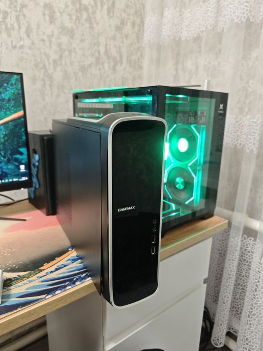 Корпус + блок питания + вентилятор. Лежачие корпусы для ПК.