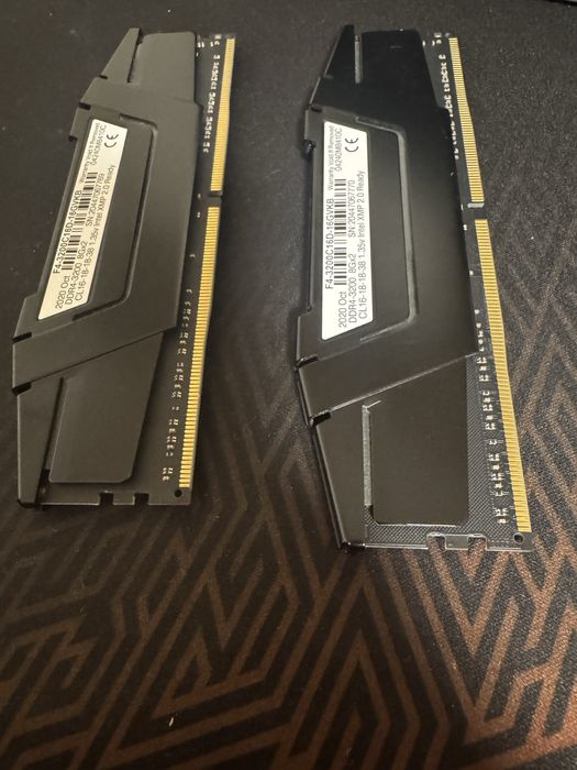 Memorias RAM GSKILL RIPJAWS V 16GB (2x8) DDR4 3200 MHZ CL16