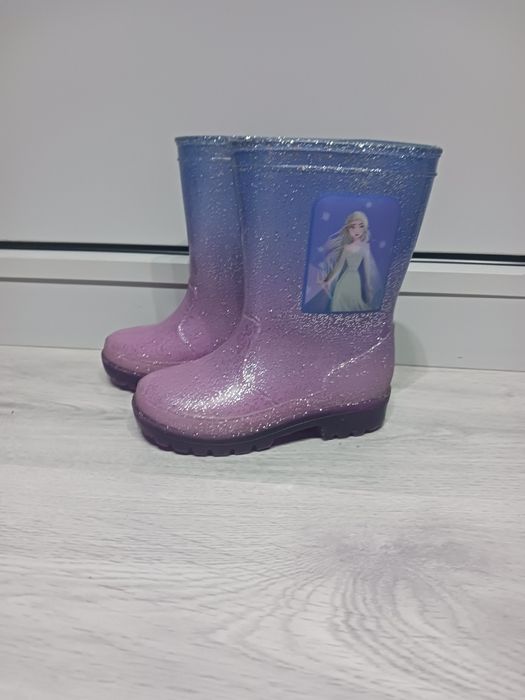 Świecące kalosze Frozen Kraina lodu rozm. 25