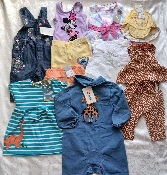 Дитячі речі на дівчинку нові GAP,Tu,Disney, Primark, PatPat Frugc