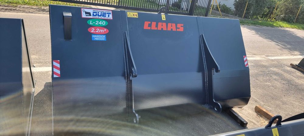 łopata łyżka merlo matbro 2,2m3 objętościowa manitou bobcat dieci jlg