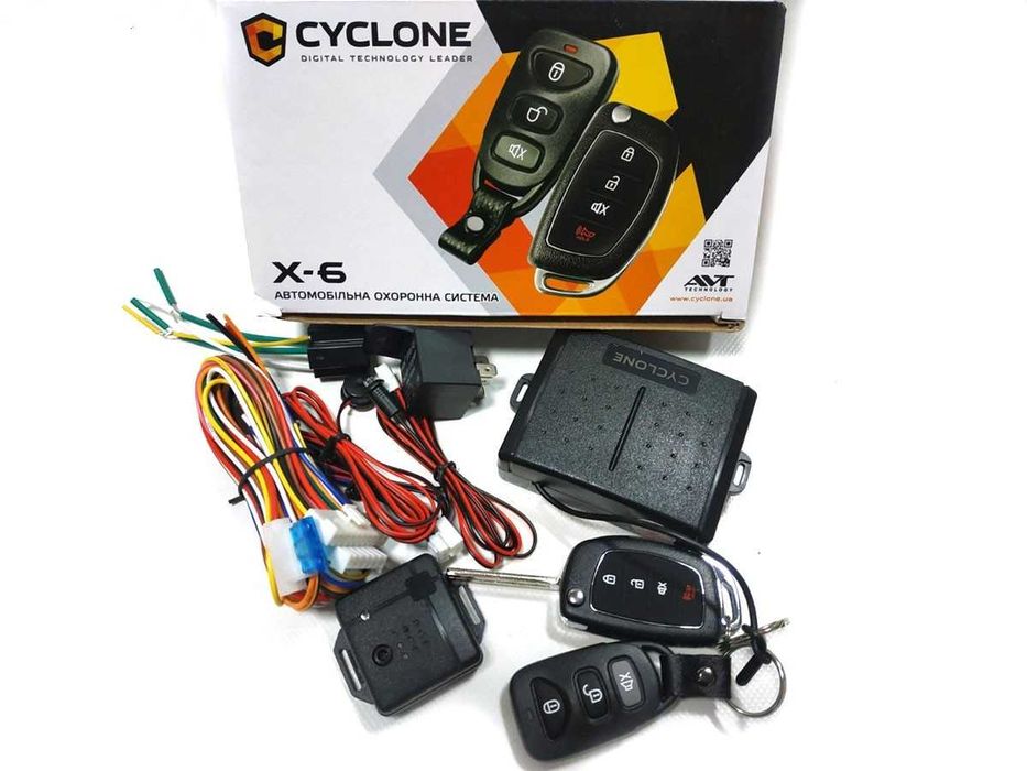 Автосигнализация CYCLONE X6 сигнализация односторонняя