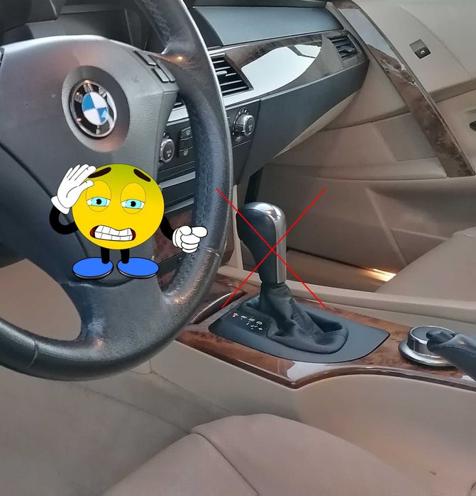 Bmw E60 E90 E61 E91 Série 1 3 5- Manete Velocidades Auto Indicador LED