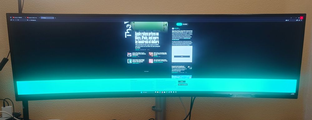 LG 49WQ95C UltraWide Monitor