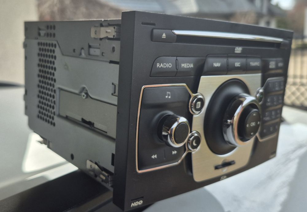 Radia, nawigacja NG 4, Citroen C5