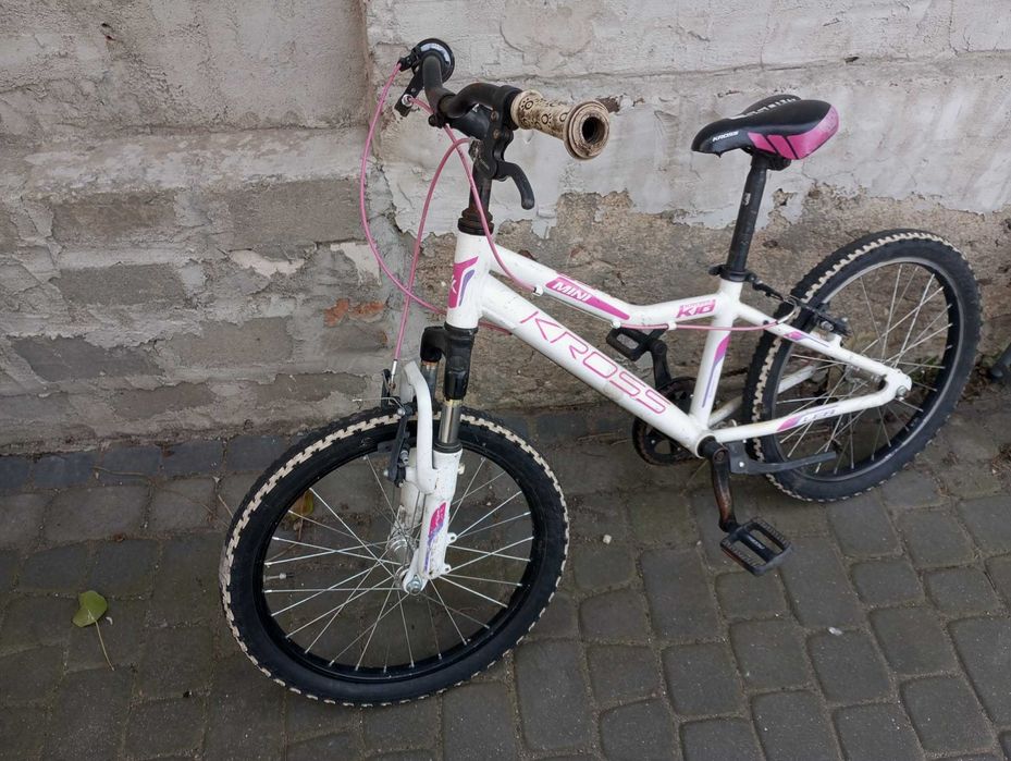 Rower dziecięcy Kross Lea Mini 2.0 Różowy dla dziewczynki.